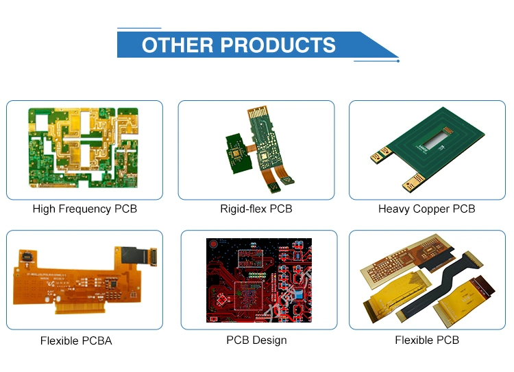 Multilayer PCB Circuit Board Fr4 PCB Printed Circuit Board Motherboard PCB Assembly HDI PCB Design PCBA for Electronics