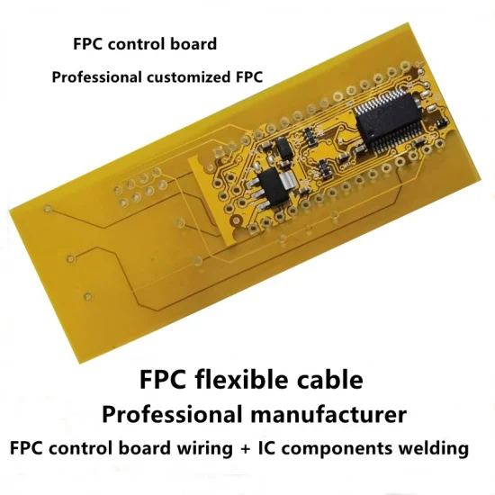 PCB flexible ISO 9001 para placa de circuito flexible de circuito integrado de placa LCD